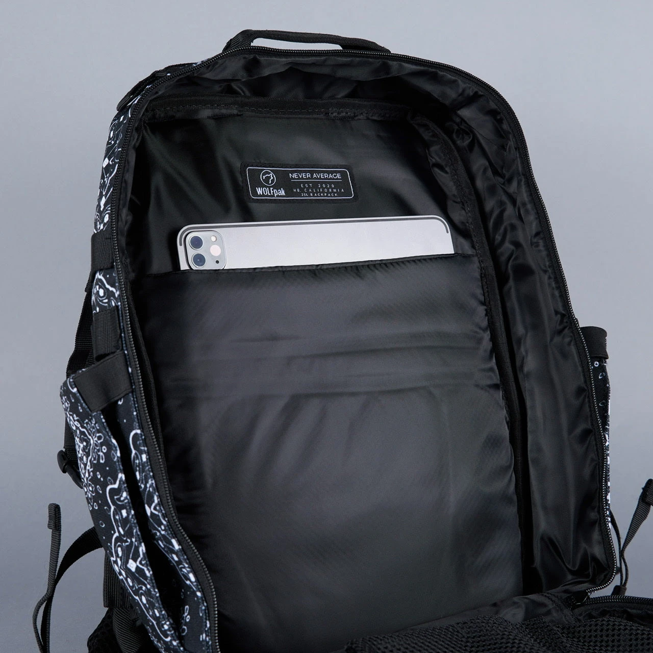 25L Backpack Black Bandana 21 25L Backpack Black Bandana - Image 19