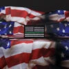 Military American Flag Green Stripe -Bags Store 0A6A2987