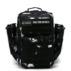 35L Backpack Black Lightning