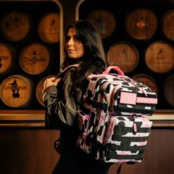 35L Backpack Pink Black Cow -Bags Store 3 42208642 6c40 4ab7 85ee 0a17e1ffe4e8