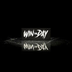 WIN THE DAY Strip Alpha Black W/White -Bags Store 43B43FCA F164 4C2D 99A0 64E74B46C8F6