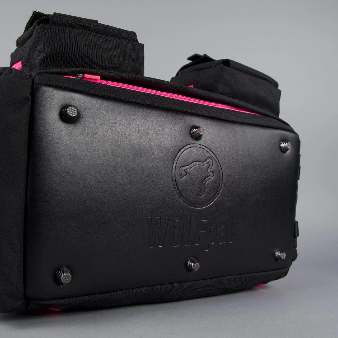 20L Mini Duffle Bag Black Neon Pink 14 20L Mini Duffle Bag Black Neon Pink - Image 12