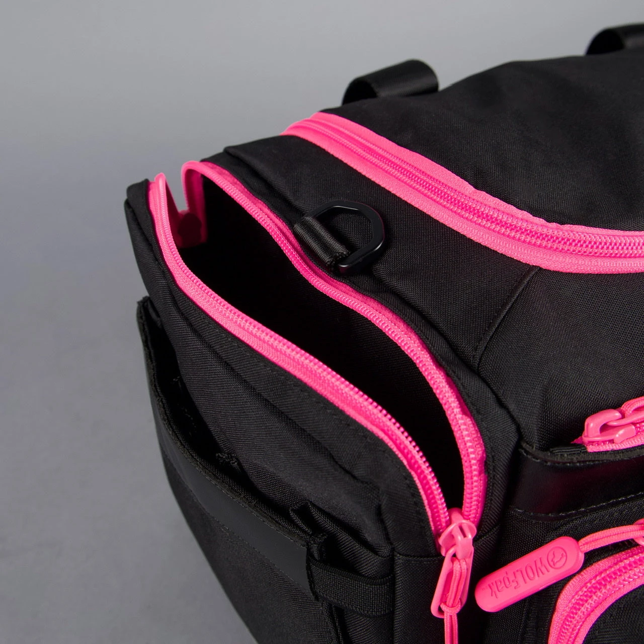 20L Mini Duffle Bag Black Neon Pink 20 20L Mini Duffle Bag Black Neon Pink - Image 18