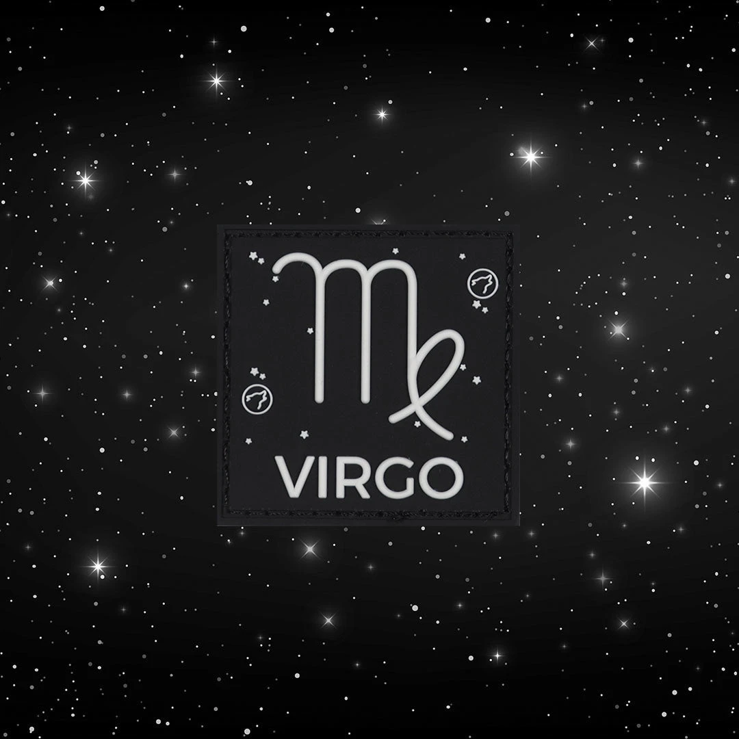 Zodiac Sign Virgo Patch 3 Zodiac Sign Virgo Patch