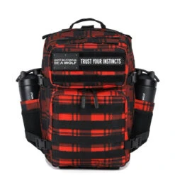 35L Backpack Buffalo Red Plaid