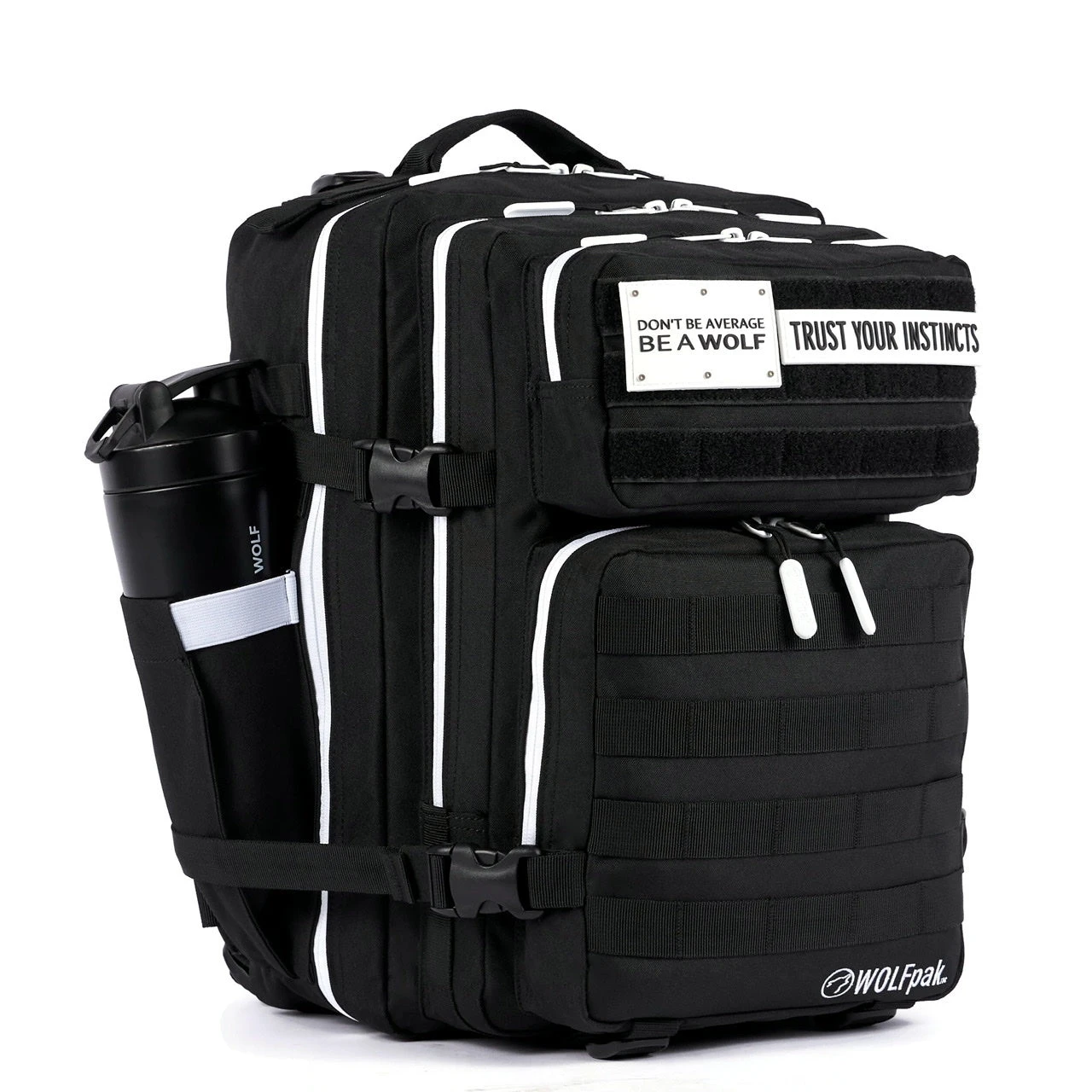 35L Backpack Alpha Black White Accents 4 35L Backpack Alpha Black White Accents - Image 2