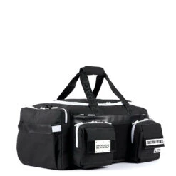 40L Ultimate Duffle Bag Alpha Black White Accents