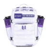 35L Backpack White With Purple Accents -Bags Store BD5ED795 4019 4FCB 9A8D 7B067B92C70A