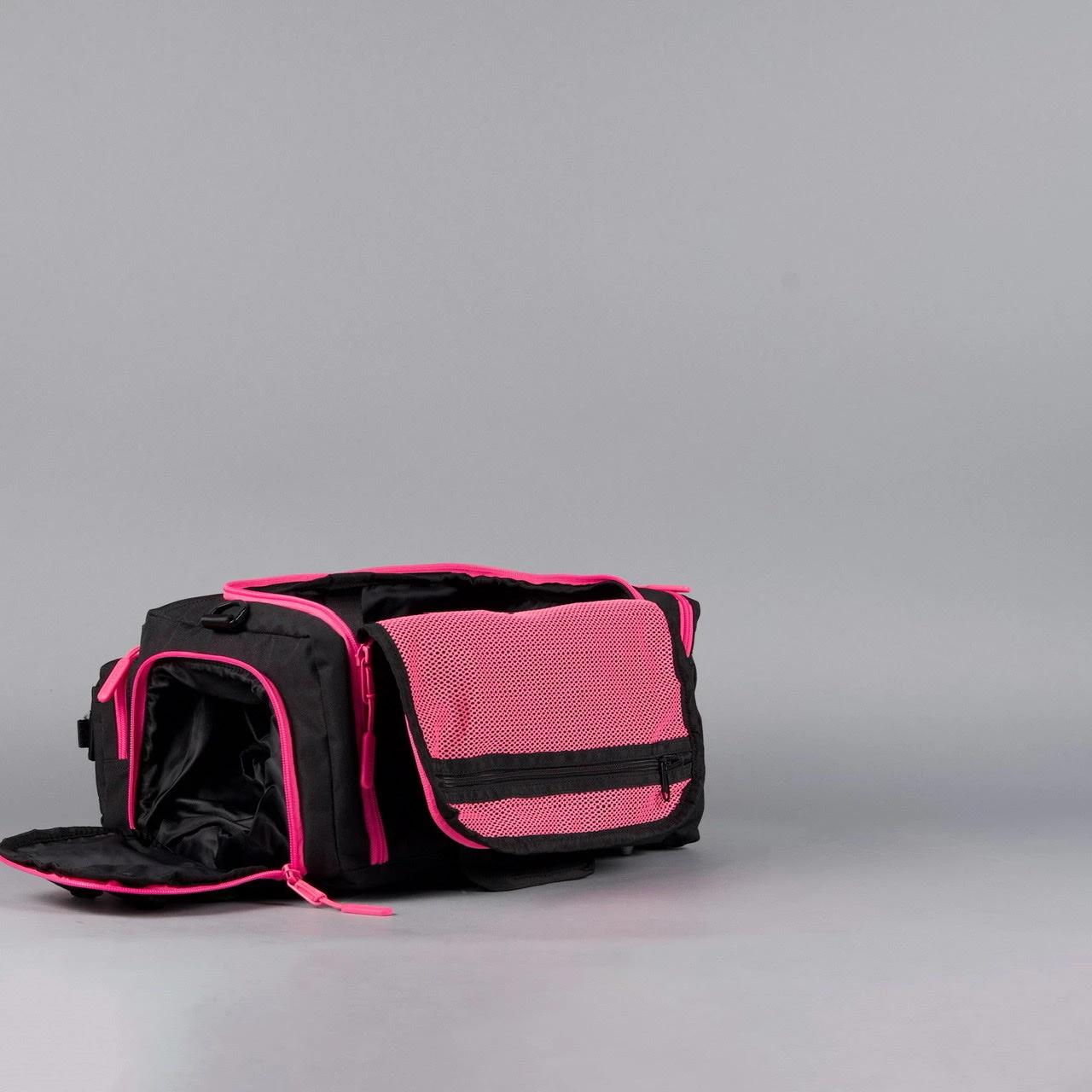 20L Mini Duffle Bag Black Neon Pink 16 20L Mini Duffle Bag Black Neon Pink - Image 14