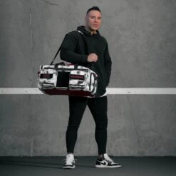 40L Ultimate Duffle Bag Timber Wolf Savage Red -Bags Store a7r00043 enhanced nr