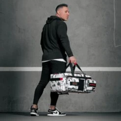 40L Ultimate Duffle Bag Timber Wolf Savage Red -Bags Store a7r00071 enhanced nr