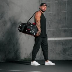 40L Ultimate Duffle Bag Black Lightning Immortal Red 25 40L Ultimate Duffle Bag Black Lightning Immortal Red -Bags Store a7r00102 enhanced nr