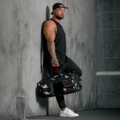 40L Ultimate Duffle Bag Black Lightning Immortal Red 26 40L Ultimate Duffle Bag Black Lightning Immortal Red -Bags Store a7r00114 enhanced nr