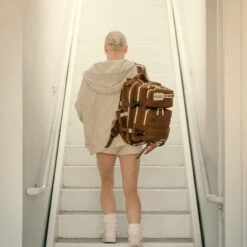 25L Backpack Mocha Brown -Bags Store a7r05568