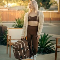 35L Mocha Brown Meal Prep Management -Bags Store a7r08644 enhanced nr