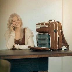 35L Mocha Brown Meal Prep Management -Bags Store a7r08831 enhanced nr