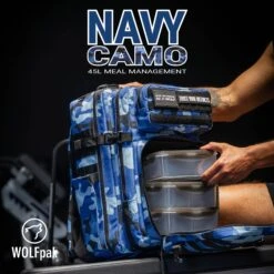 45L Navy Camo Meal Prep Management -Bags Store image 4bce8ce5 13ee 4294 a3ba 2dbb6e5ddeb8